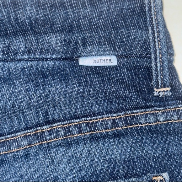 Mother High Waisted Looker Skinny Jeans Women’s Size 28 Dark Wash Clean Sweep US - Picture 7 of 10